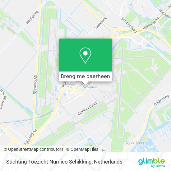 Stichting Toezicht Numico Schikking kaart