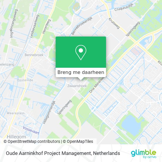 Oude Aarninkhof Project Management kaart