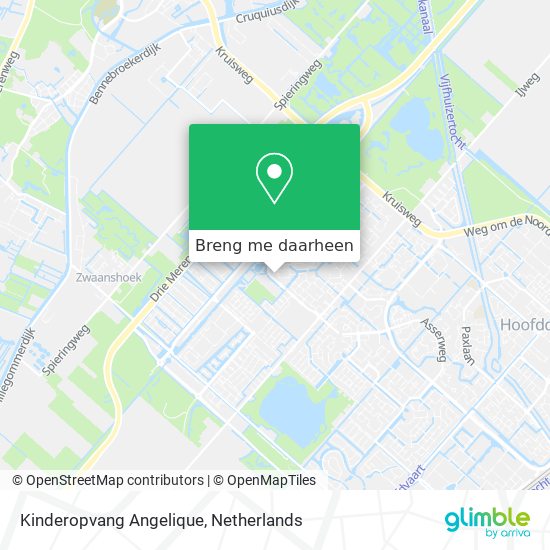 Kinderopvang Angelique kaart