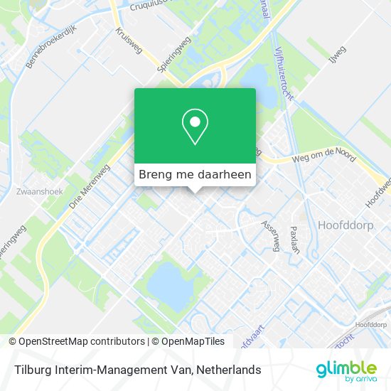Tilburg Interim-Management Van kaart