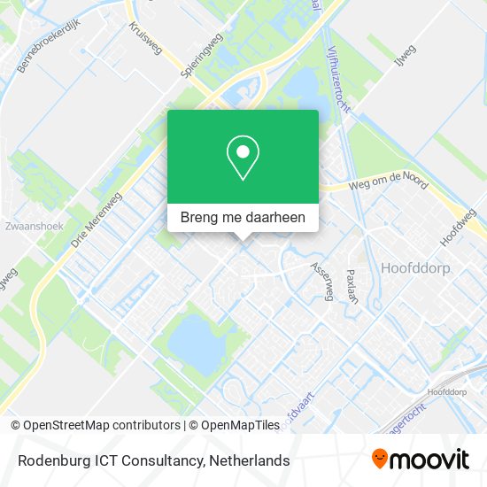 Rodenburg ICT Consultancy kaart