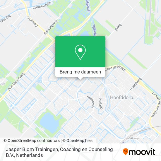 Jasper Blom Trainingen, Coaching en Counseling B.V. kaart