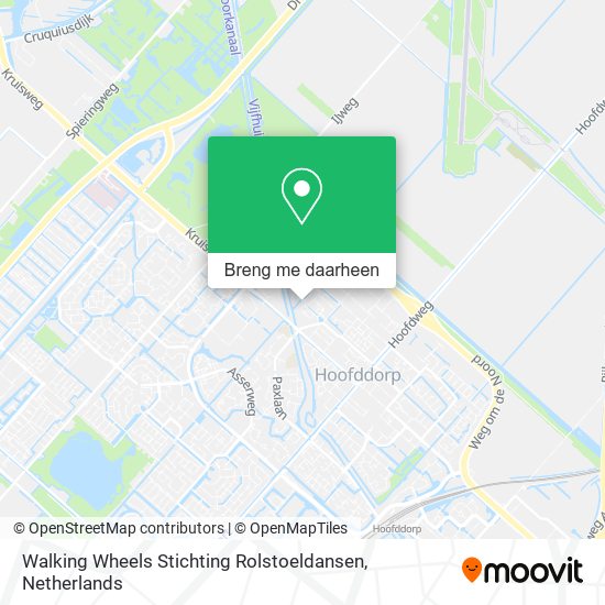 Walking Wheels Stichting Rolstoeldansen kaart