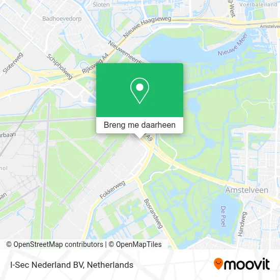 I-Sec Nederland BV kaart