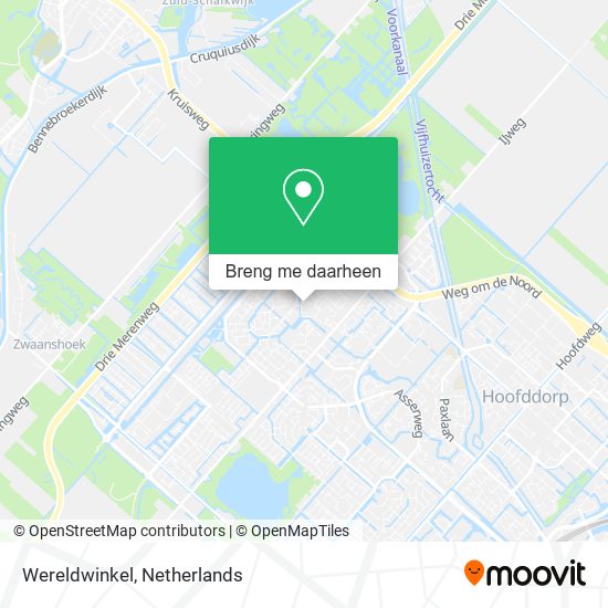 Wereldwinkel kaart