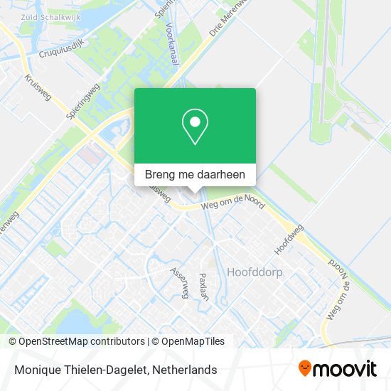 Monique Thielen-Dagelet kaart