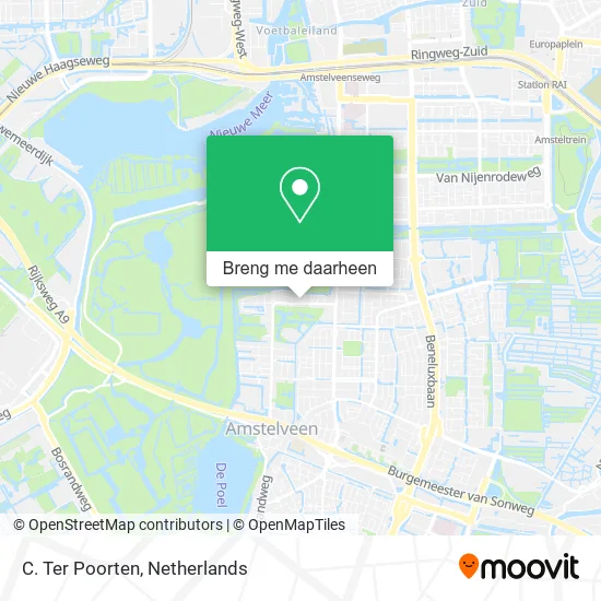 C. Ter Poorten kaart