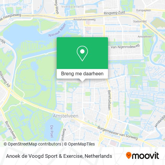 Anoek de Voogd Sport & Exercise kaart