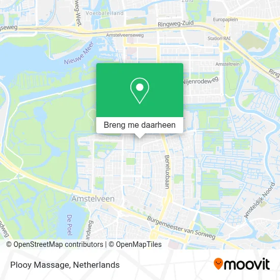 Plooy Massage kaart