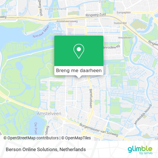 Berson Online Solutions kaart