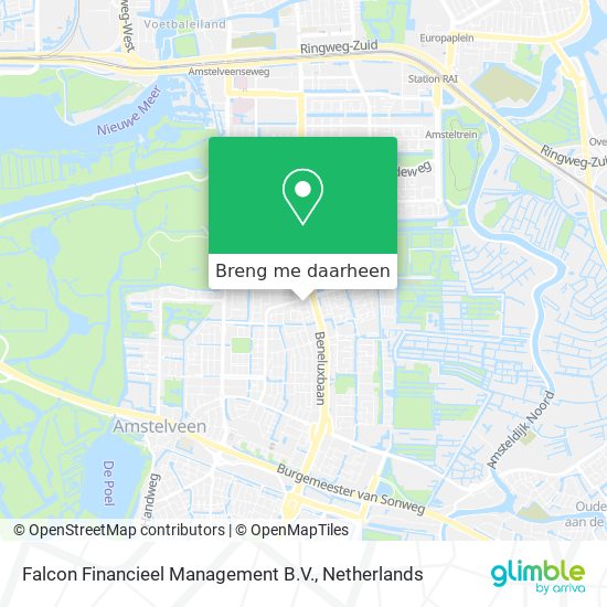 Falcon Financieel Management B.V. kaart