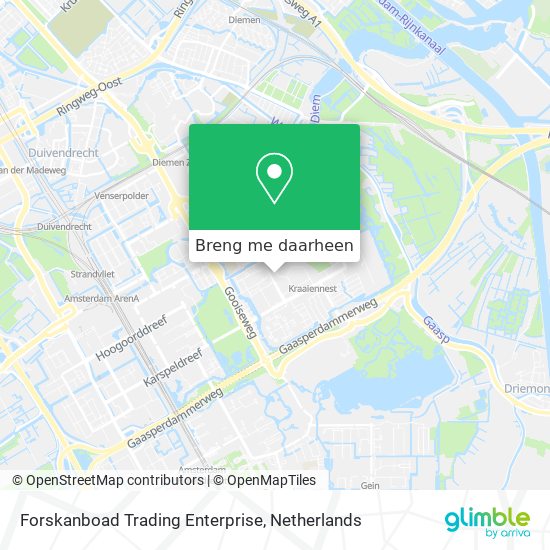 Forskanboad Trading Enterprise kaart