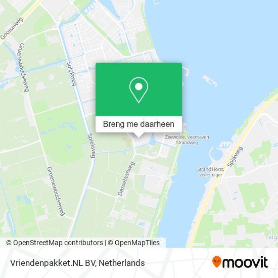 Vriendenpakket.NL BV kaart