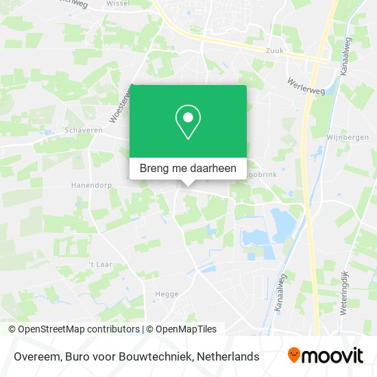 Overeem, Buro voor Bouwtechniek kaart