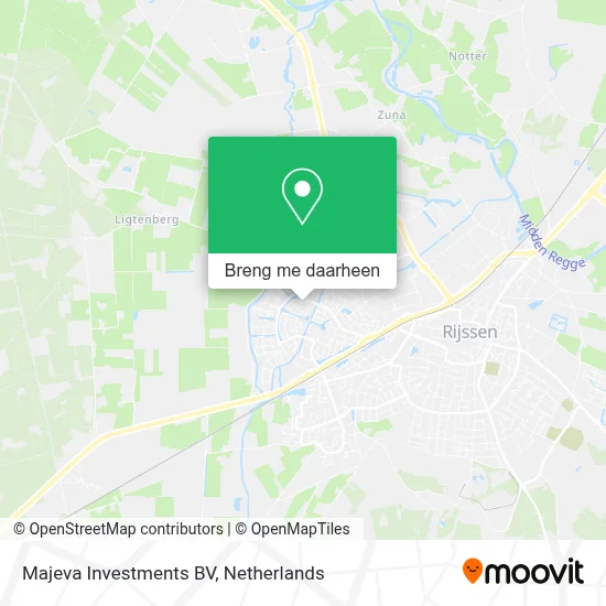 Majeva Investments BV kaart