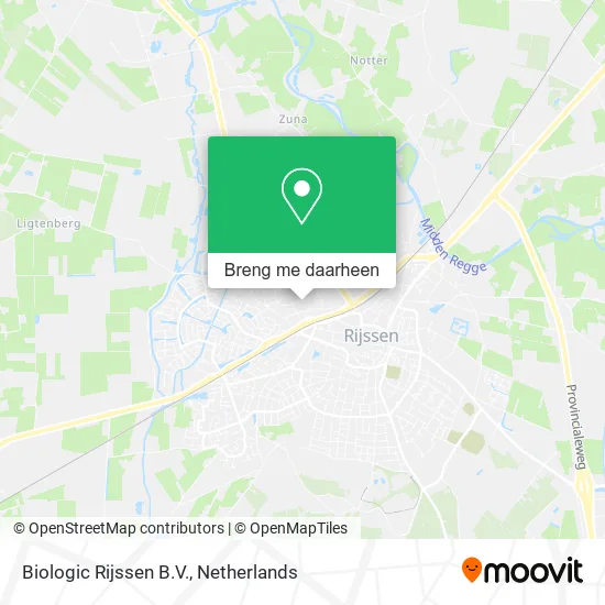Biologic Rijssen B.V. kaart