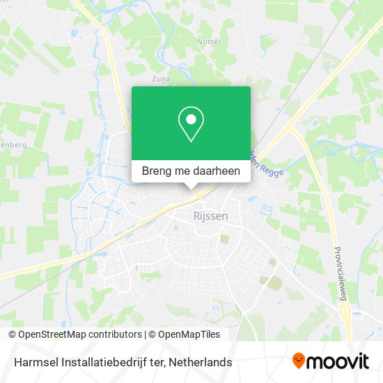 Harmsel Installatiebedrijf ter kaart