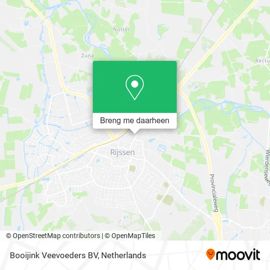 Booijink Veevoeders BV kaart