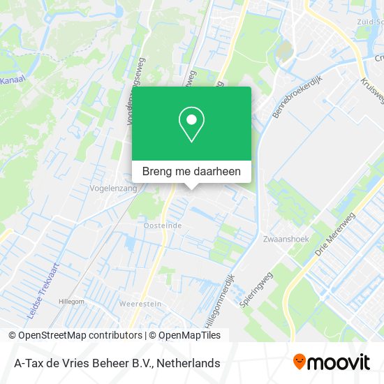 A-Tax de Vries Beheer B.V. kaart