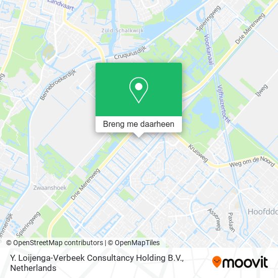 Y. Loijenga-Verbeek Consultancy Holding B.V. kaart