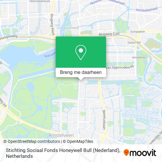 Stichting Sociaal Fonds Honeywell Bull (Nederland) kaart