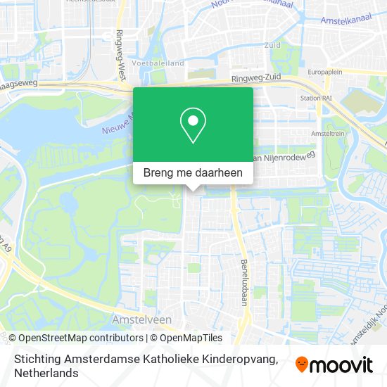 Stichting Amsterdamse Katholieke Kinderopvang kaart