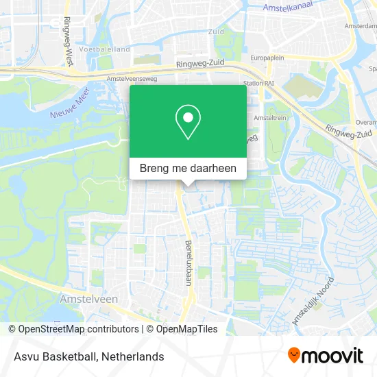 Asvu Basketball kaart