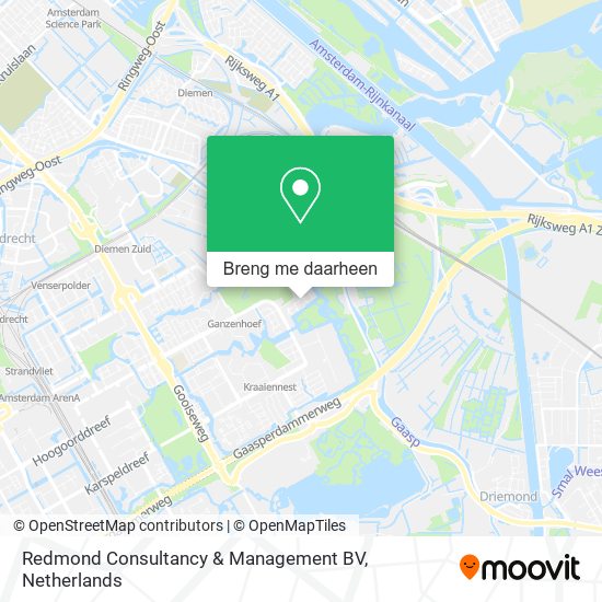 Redmond Consultancy & Management BV kaart