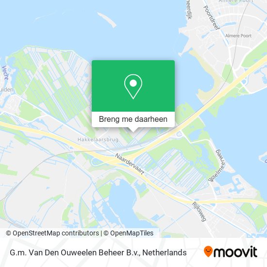 G.m. Van Den Ouweelen Beheer B.v. kaart