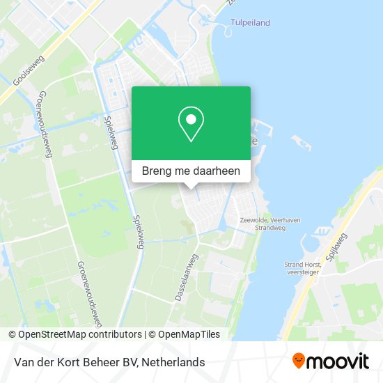 Van der Kort Beheer BV kaart