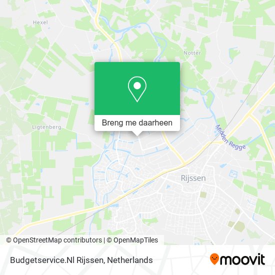 Budgetservice.Nl Rijssen kaart