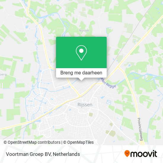 Voortman Groep BV kaart