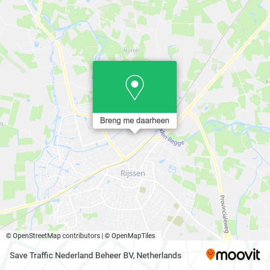 Save Traffic Nederland Beheer BV kaart