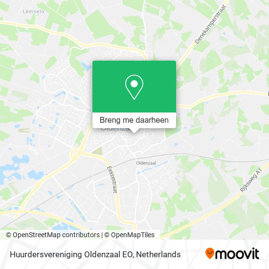 Huurdersvereniging Oldenzaal EO kaart