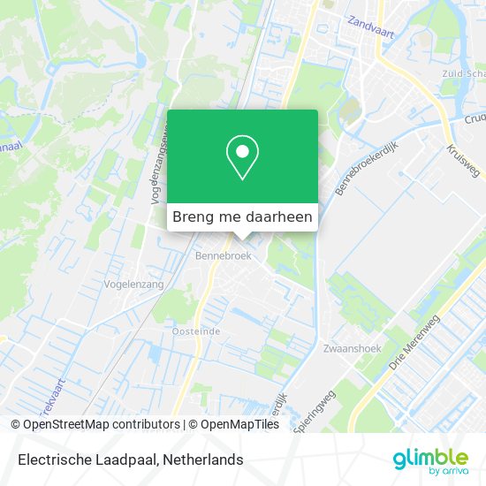 Electrische Laadpaal kaart