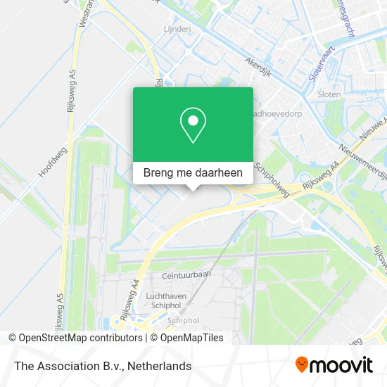 The Association B.v. kaart