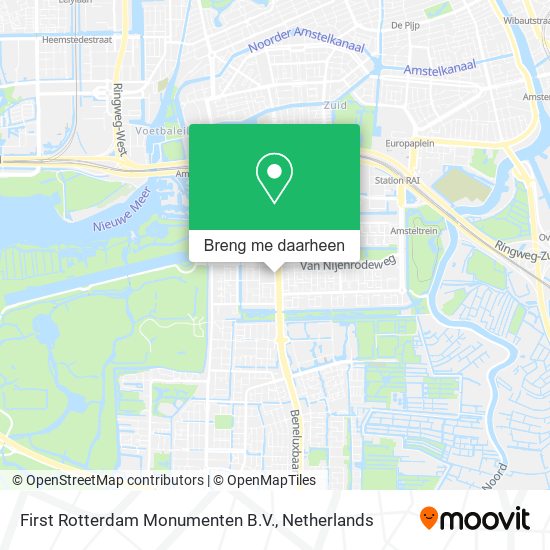 First Rotterdam Monumenten B.V. kaart