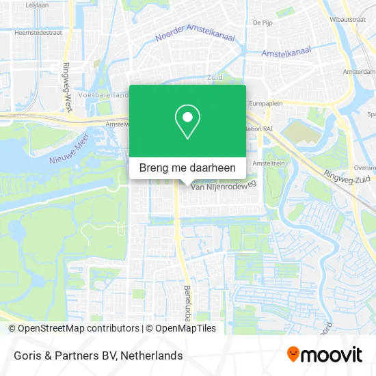 Goris & Partners BV kaart