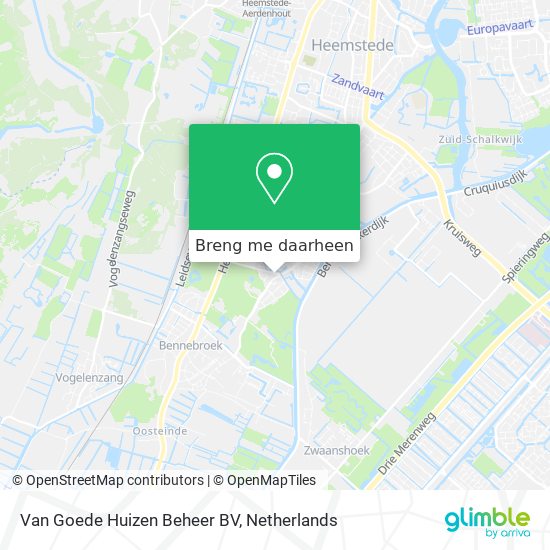 Van Goede Huizen Beheer BV kaart