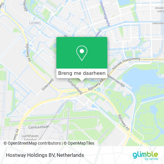 Hostway Holdings BV kaart