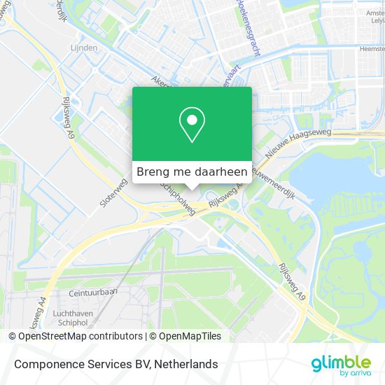 Componence Services BV kaart