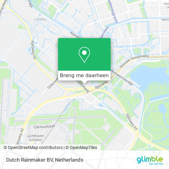 Dutch Rainmaker BV kaart