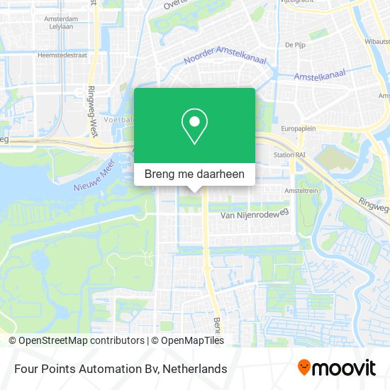 Four Points Automation Bv kaart