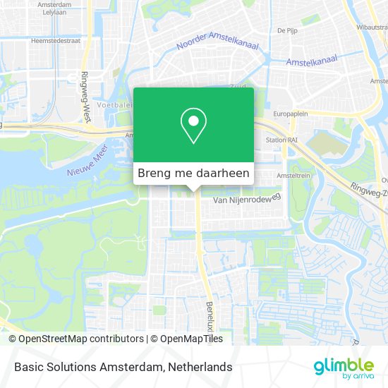 Basic Solutions Amsterdam kaart