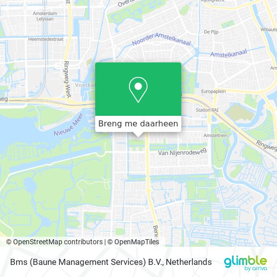 Bms (Baune Management Services) B.V. kaart