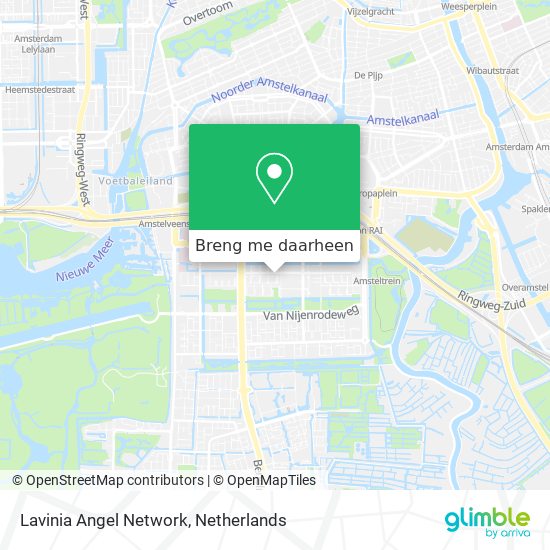 Lavinia Angel Network kaart