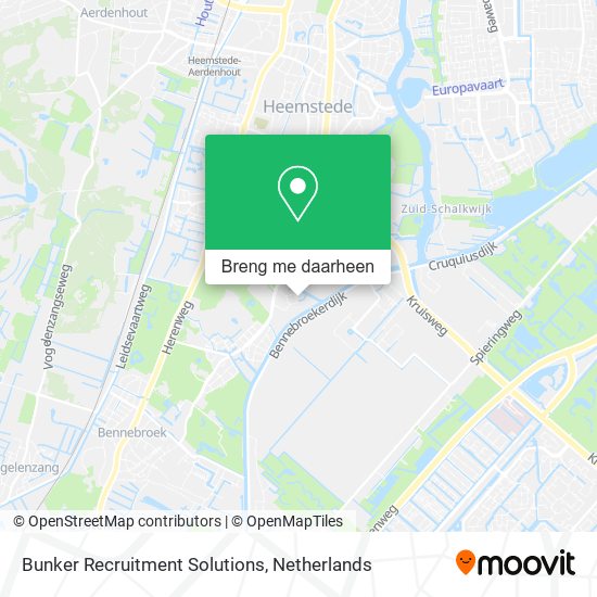 Bunker Recruitment Solutions kaart