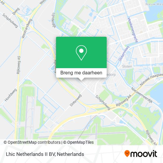 Lhic Netherlands II BV kaart