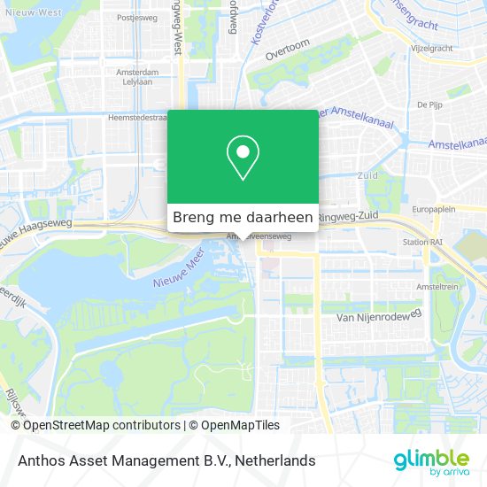 Anthos Asset Management B.V. kaart