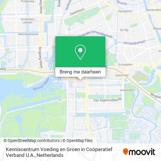 Kenniscentrum Voeding en Groen in Coöperatief Verband U.A. kaart